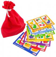 Лото детское «Фрукты-овощи» - Фото 2