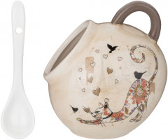 Солонка с ложкой - Фото 2