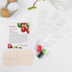 Набор для украшения яиц с жидкими красителями «Cияние» - Фото 1