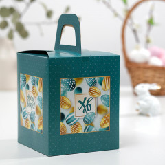 Коробочка пасхальная «ХВ бирюзовая» - Фото 1