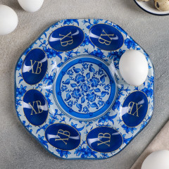 Подставка пасхальная для яиц и кулича «Христос воскресе» - Фото 1