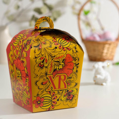 Коробка пасхальная «ХВ» - Фото 1