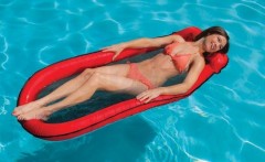 Матрас - сетка с подголовником, цвет в ассортименте - Фото 1