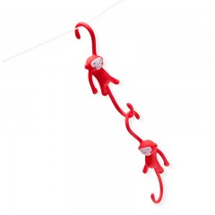 Кухонные крючки «Just hanging» (3 шт), красные - Фото 1