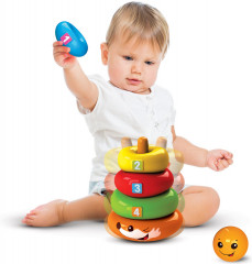 Пирамидка-неваляшка музыкальная «Колобок» - Фото 2