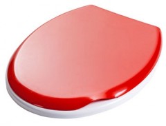 Сиденье для унитаза, двухцветное - Фото 1