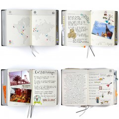 Дневник для двоих «Our life story», серый - Фото 7