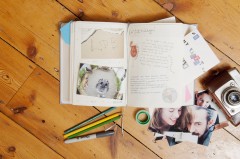 Дневник для двоих «Our life story», серый - Фото 5