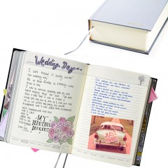 Дневник для двоих «Our life story», серый - Фото 2