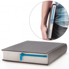 Закладка для книг «Zipmark», голубая - Фото 4