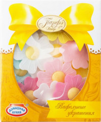 Украшения вафельные «Цветы» - Фото 1