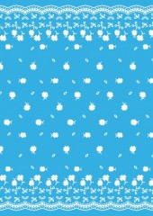 Одеяло детское жаккардовое "Барвинок" (хлопок, размер 100х140), цвет голубой - Фото 2