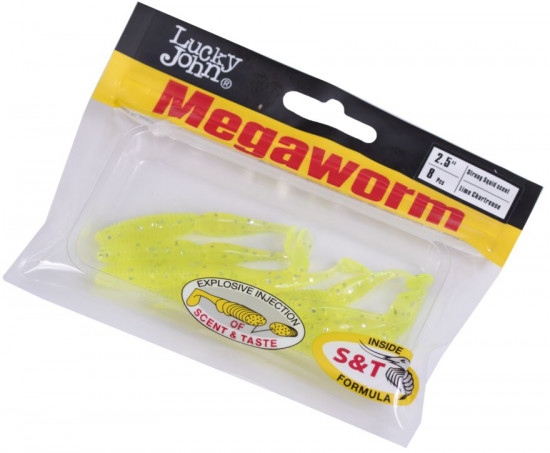 Виброхвосты съедобные «Mega Worm»