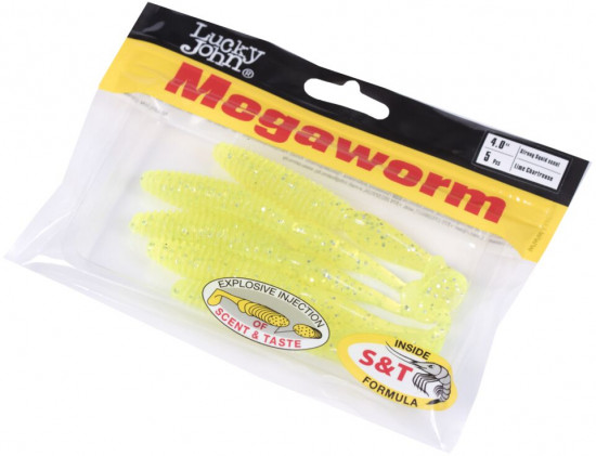 Виброхвосты съедобные «Mega Worm»
