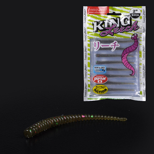 Слаги съедобные искусственные «King Leech 5.08»