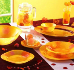 Сервиз столовый «Snow Flakes Orange» - Фото 2