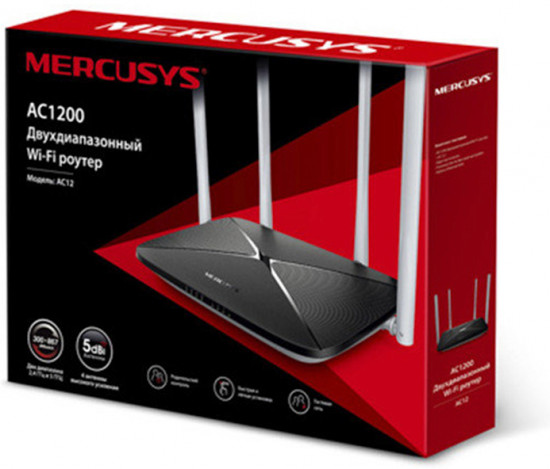 Маршрутизатор Mercusys AC12
