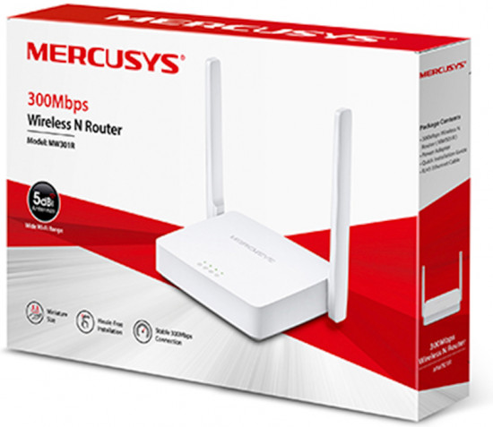 Маршрутизатор Mercusys MW301R(RU)