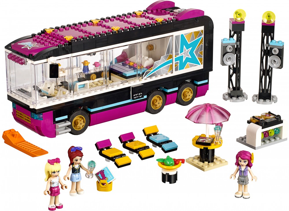 Гастрольный автобус поп-звезды | LEGO Friends | LEGO | Фото 6