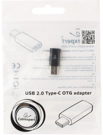 Переходник Cablexpert Type C Micro USB