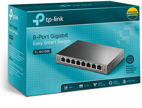 Коммутатор TP-Link TL-SG108E