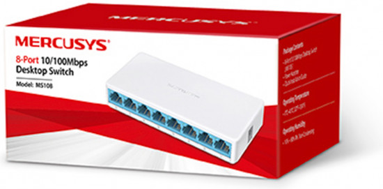 Коммутатор Mercusys MS108