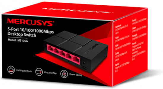 Коммутатор Mercusys MS105G