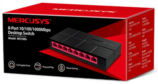 Коммутатор Mercusys MS108G