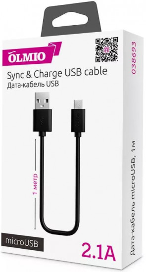 Кабель Olmio USB Micro USB