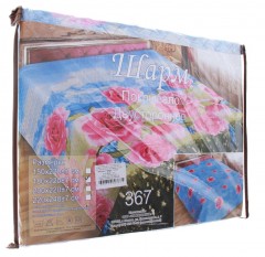 Двустороннее стеганое покрывало из искусственного шелка «Гранд-Шарм» (1,5 спальное, размер 150х220) - Фото 1