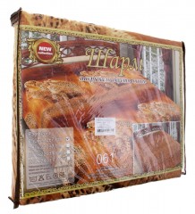 Двустороннее стеганое покрывало из искусственного шелка «Гранд-Шарм» (рис. 061, 1,5 спальное, размер 150х220) - Фото 1