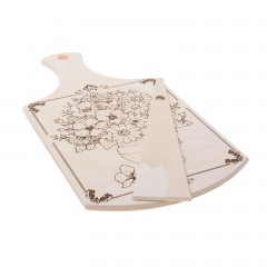 Доска разделочная «Цветы» - Фото 1