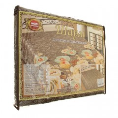 Двустороннее стеганое покрывало из искусственного шелка «Гранд-Шарм» (рис. 048, 2 спальное, размер 180х220) - Фото 1