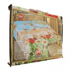 Двустороннее стеганое покрывало из искусственного шелка «Гранд-Шарм» (рис. 049, 2 спальное, размер 180х220) - Фото 1