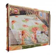 Двустороннее стеганое покрывало из искусственного шелка «Гранд-Шарм» (рис. 059, евро, размер 200х220) - Фото 1