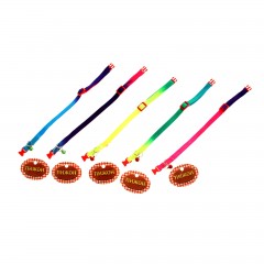 Ошейник нейлон "Радуга", 38 х 1 см - Фото 1