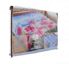 Двустороннее стеганое покрывало из искусственного шелка «Гранд-Шарм» (рис. 367,  евро-макси, размер 220х240) - Фото 1