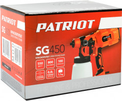Краскопульт электрический Patriot SG 450 - Фото 7