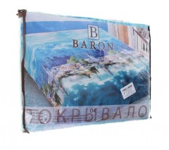 Стеганое покрывало из искусственного шелка «Baron» 3D (рис. 04, 1,5 спальное, размер 150х220) - Фото 1