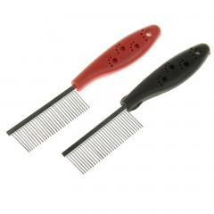 Расческа с редкими зубьями, пластиковая ручка - Фото 2