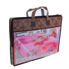 Стеганое покрывало из искусственного шелка «Радость» 3D (евро-макси, размер 230х250) - Фото 1