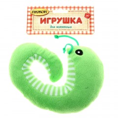 Игрушка мягкая "Змея", зеленая - Фото 1