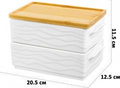 Набор емкостей для холодца «Айсберг волны» - Фото 1