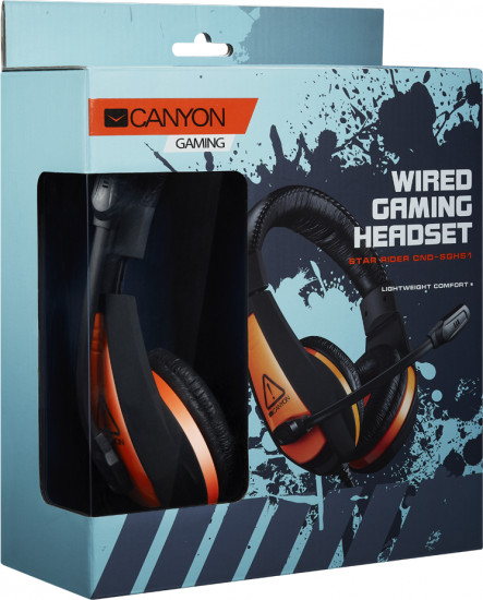Наушники-гарнитура игровые Canyon CND-SGHS1