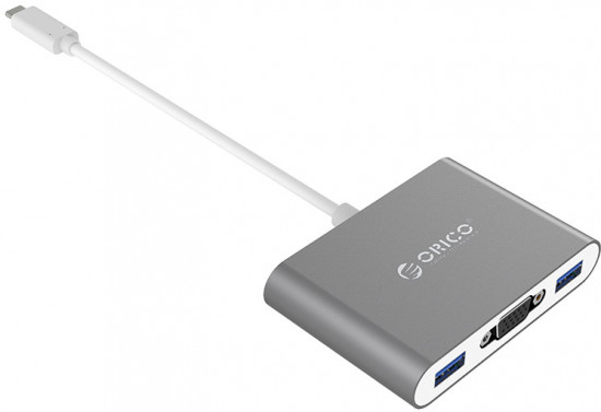 Переходник Orico USB Type-C VGA