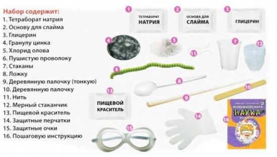 Набор для экпериментов «Странная наука»
