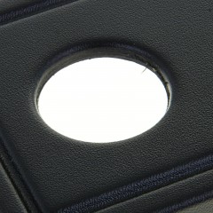 Аквариум с крышкой прямоугольный, черный - Фото 2