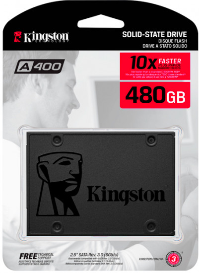 SSD накопитель Kingston SA400S37