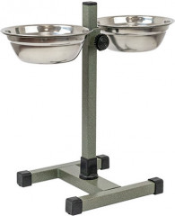 Стойка с мисками регулируемая - Фото 1