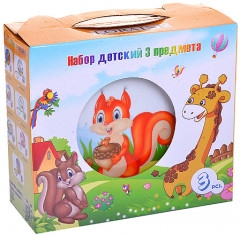 Набор посуды детский «Белочка» - Фото 3